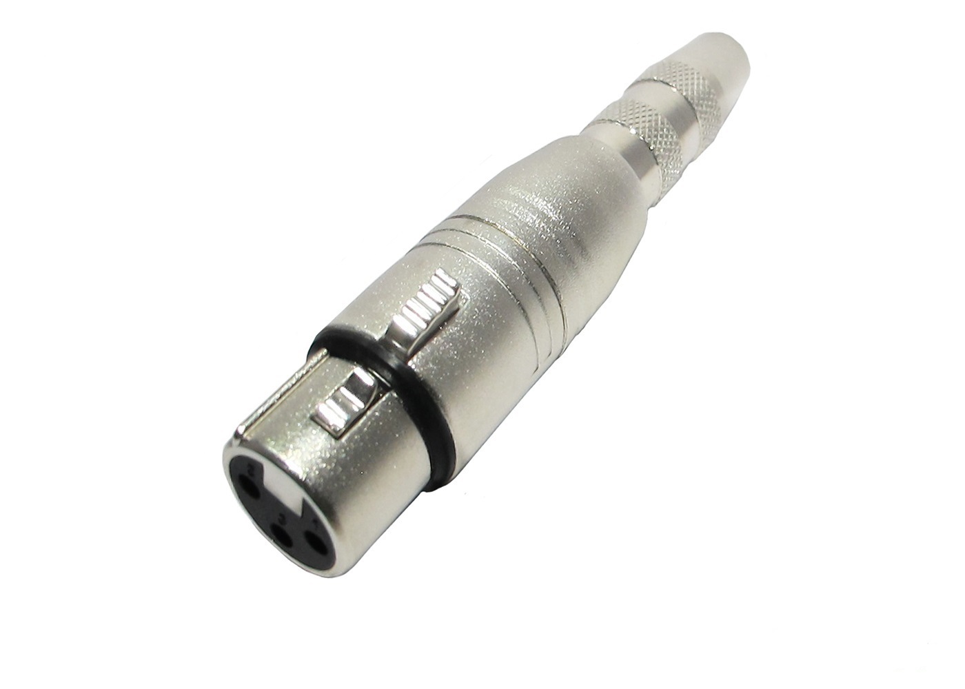 Stander 轉接頭 XLR轉6.3 雙聲道 XLR to TRS 卡農母 轉 6.3母 卡農母 轉 6.3母 Cannon to 6.3｜ MA-3FSJ (XLR母 轉 6.3mm母)