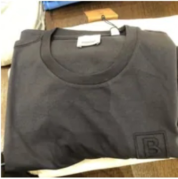 [S] BURBERRY JENSON S/S TEE,NAVY, 80695351002-NAVY (SB53)