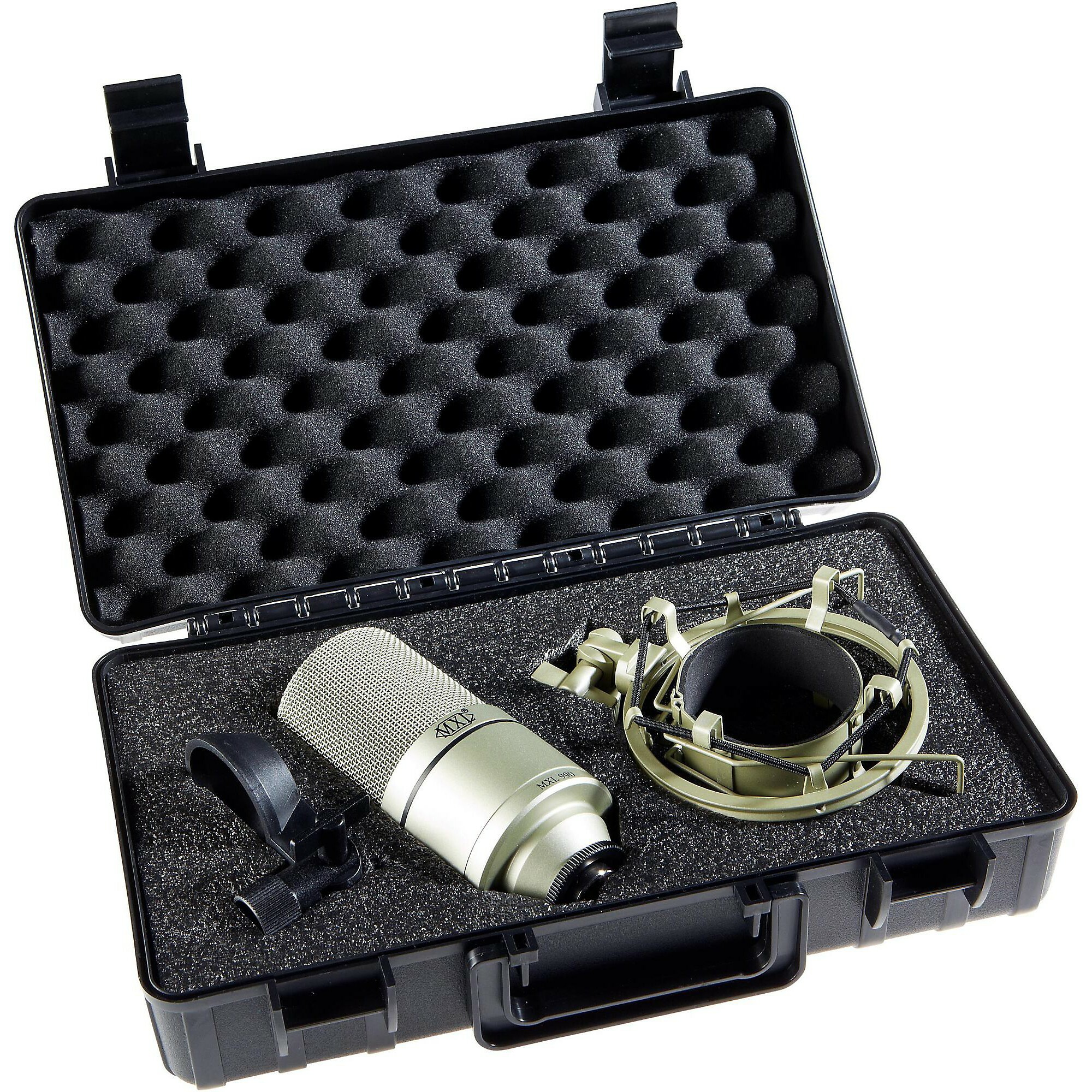 MXL 990 大震膜 電容式 麥克風 (含避震架 轉接頭  搭贈麥克風線)