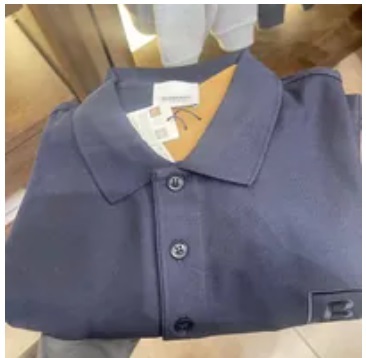 [S] BURBERRY GATEFORTH S/S POLO SHIRT,NAVY, 80530251003-NAVY (SB58)