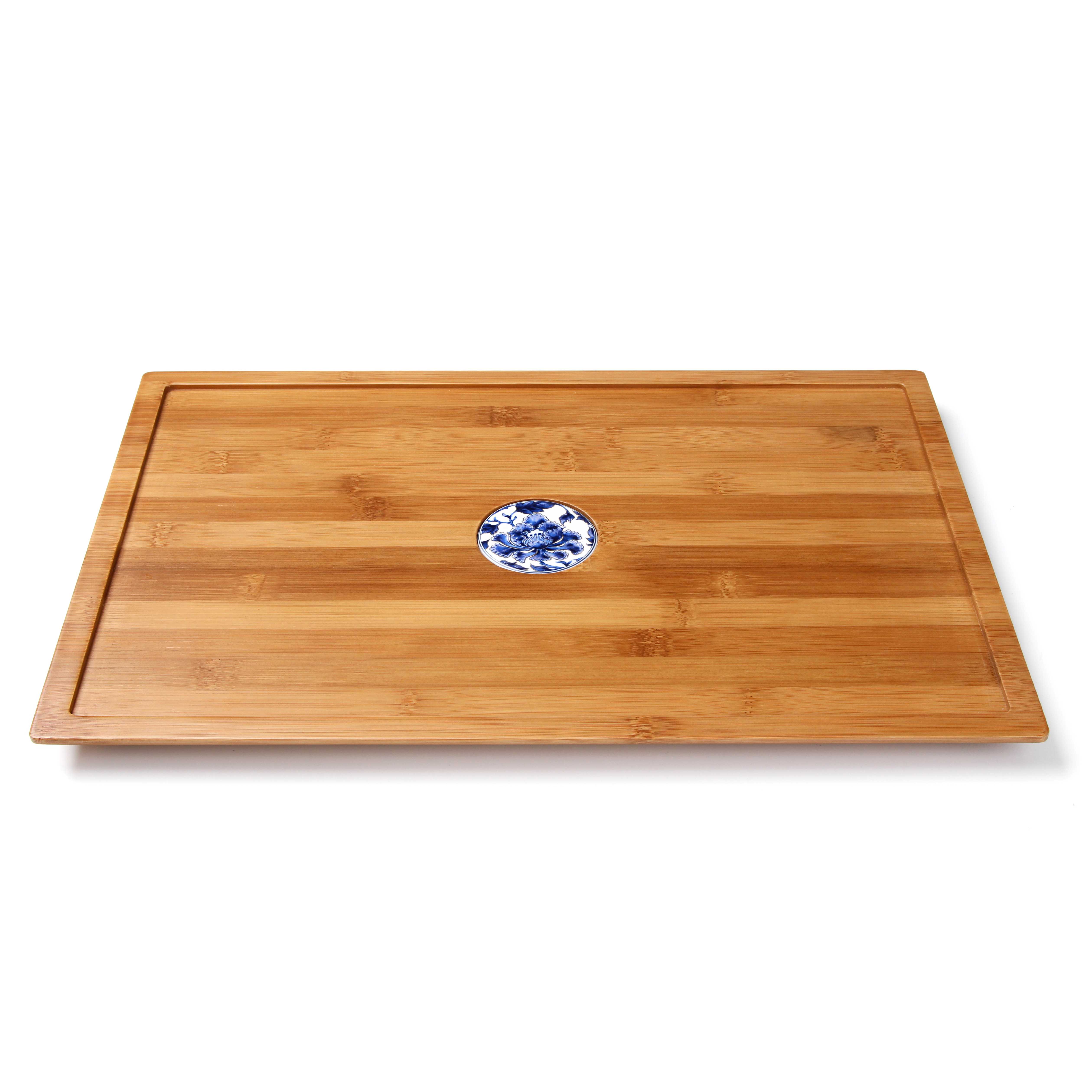 谷雨長方竹托盤(21 x 32 cm)