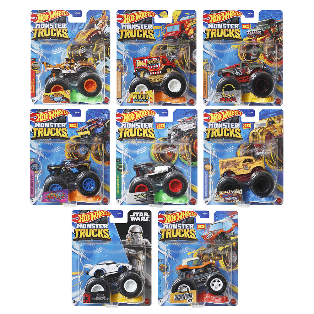 風火輪大腳車1:64系列 原箱8入(L箱號)