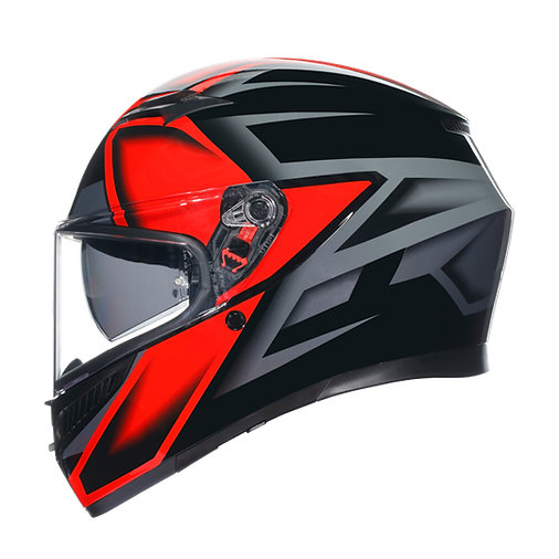 AGV K3 彩繪 COMPOND 黑紅 全罩