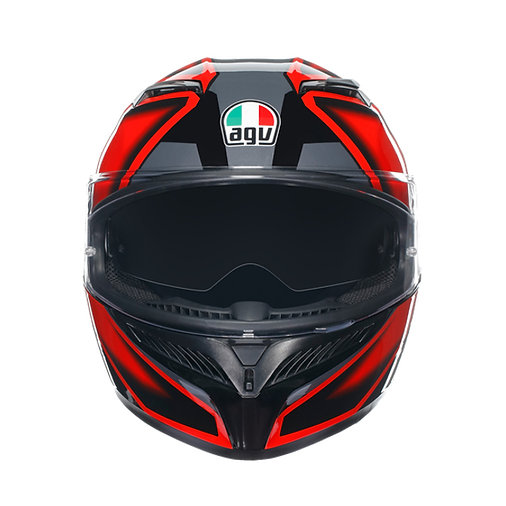 AGV K3 彩繪 COMPOND 黑紅 全罩