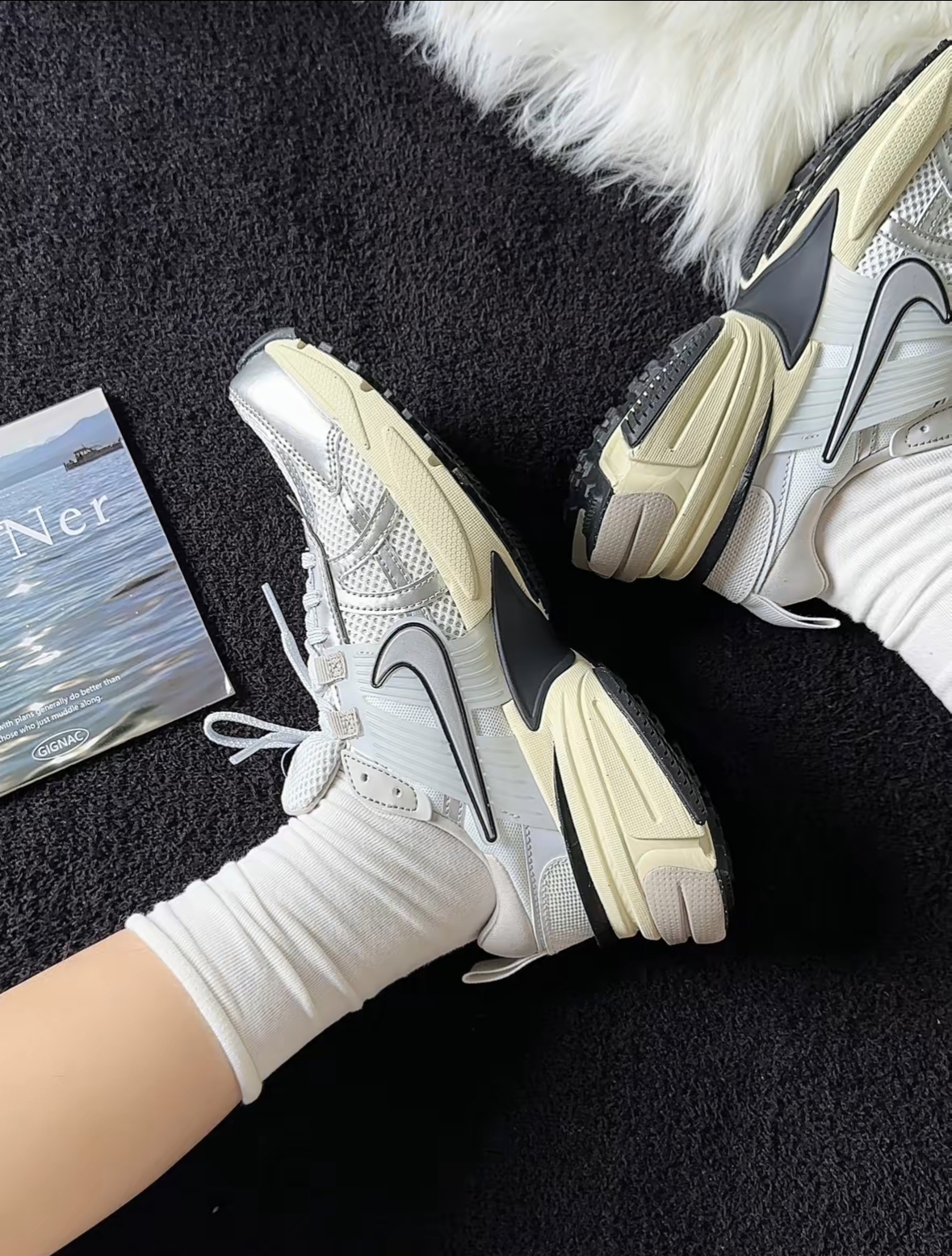 NIKE V2K Run Runtekk 白銀 銀 灰銀 奶油底 Y2K 慢跑鞋 運動 FD0736-100/預購