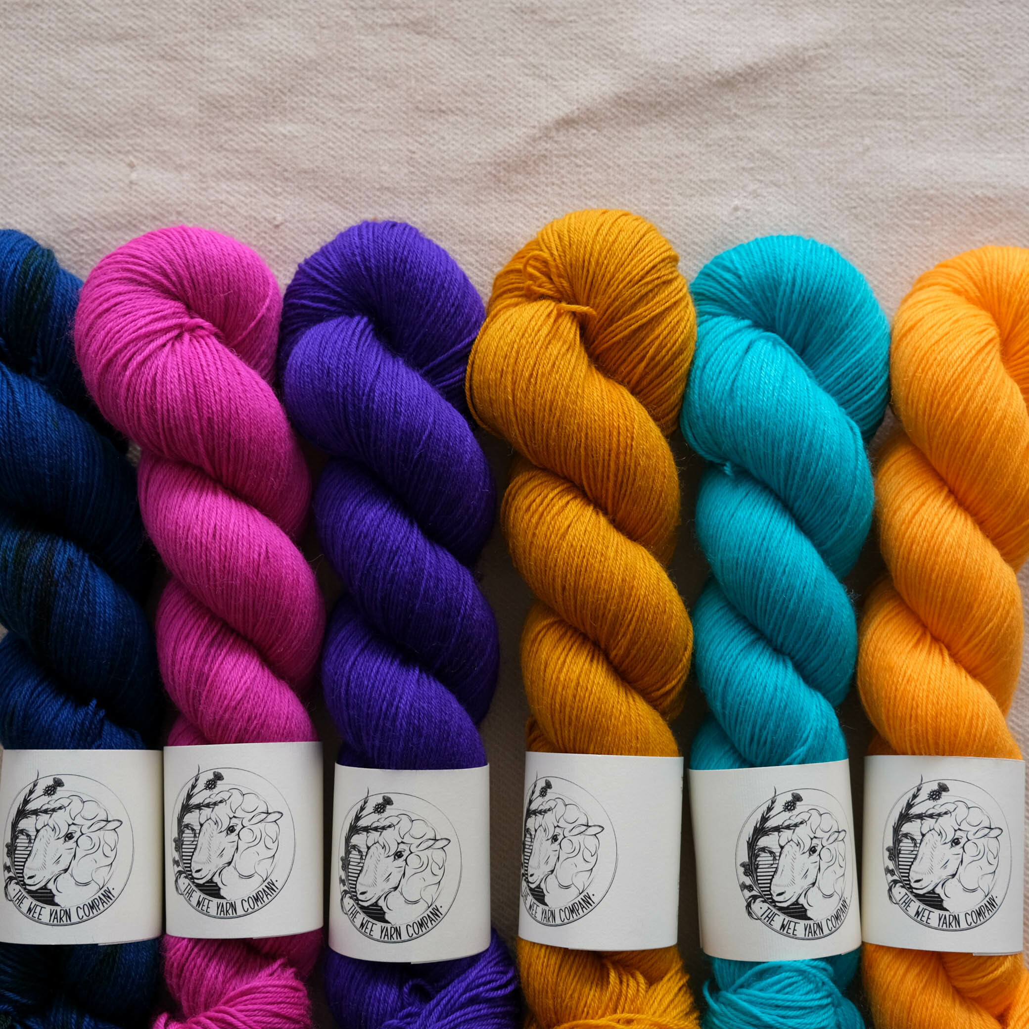 Bonnie BFL 藍臉羊 -The Wee Yarn Company
