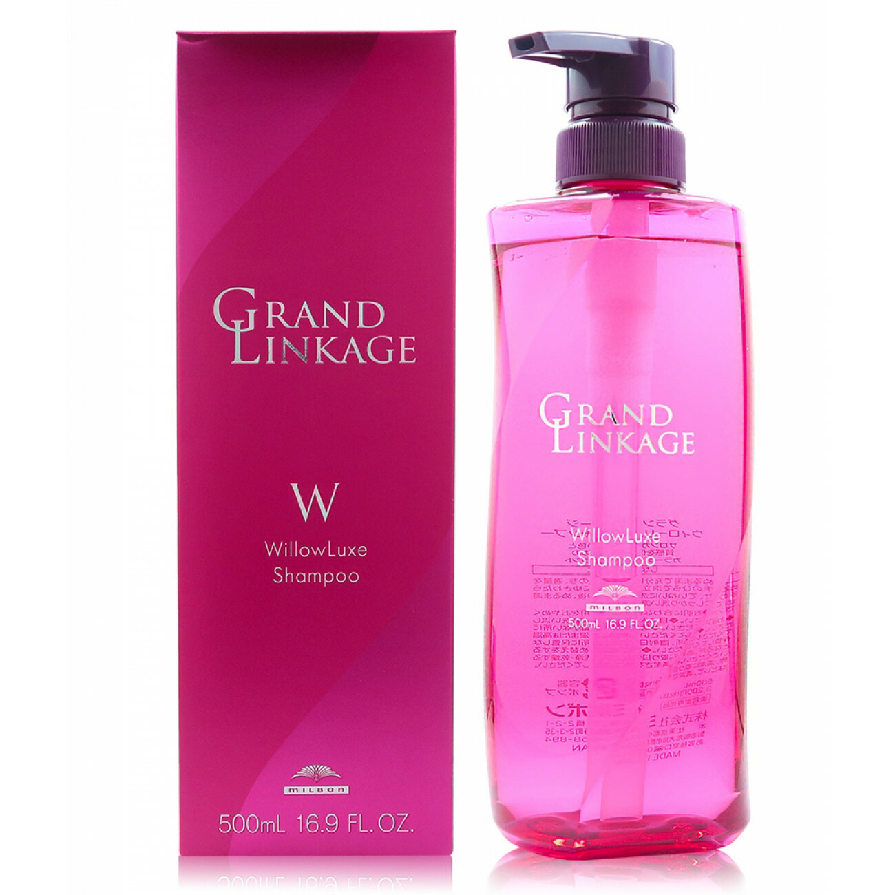 Milbon Grand Linkage Willow柔韌洗500ml