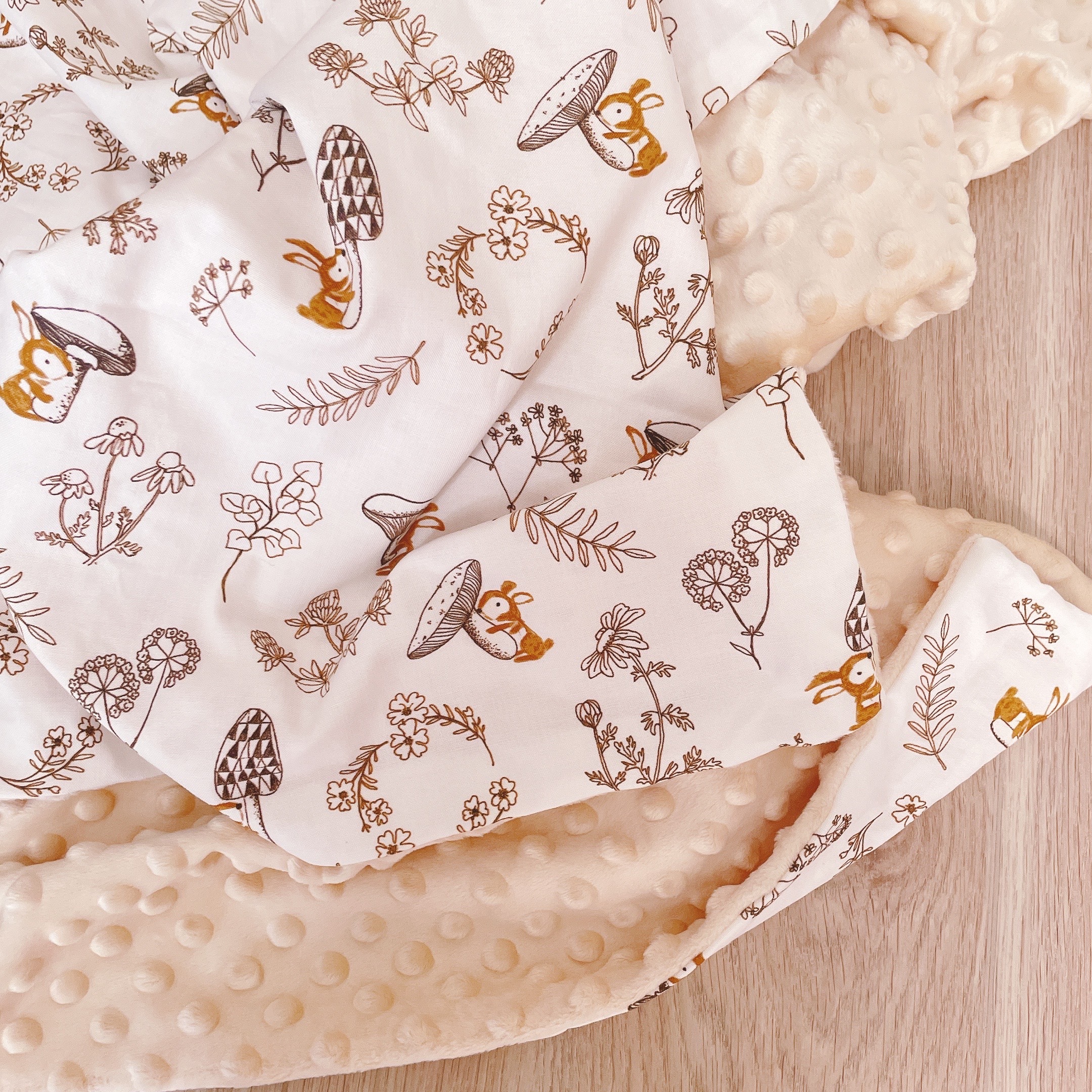 Hi Y.P store-舒眠毯-蘑菇兔兔