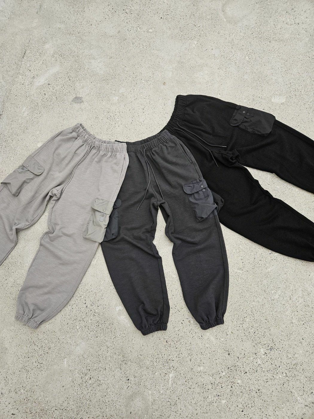 淨色鬆身束腳工裝褲 SPECTOR-014P