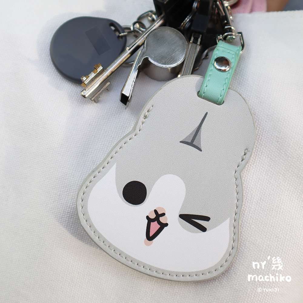 ㄇㄚˊ幾兔皮革吊飾