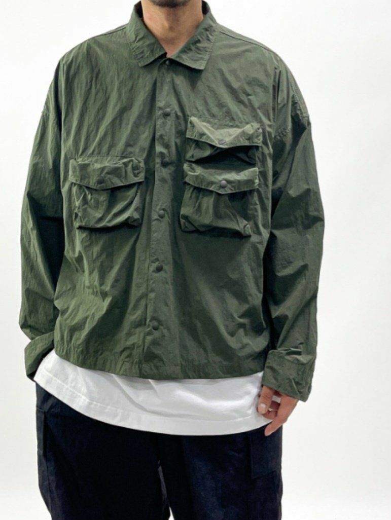 淨色三袋口恤衫外套 SPECTOR-016JK