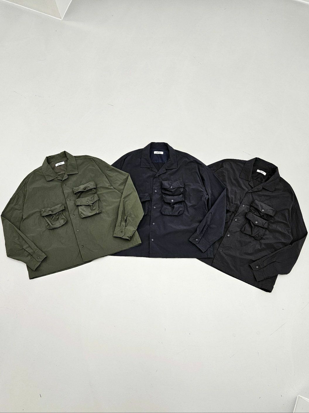 淨色三袋口恤衫外套 SPECTOR-016JK