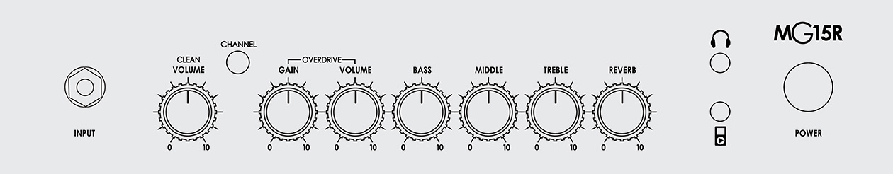 Marshall Marshall MG15R MG GOLD 電吉他音箱 第 5 張圖片｜三峽吉他 / Bass