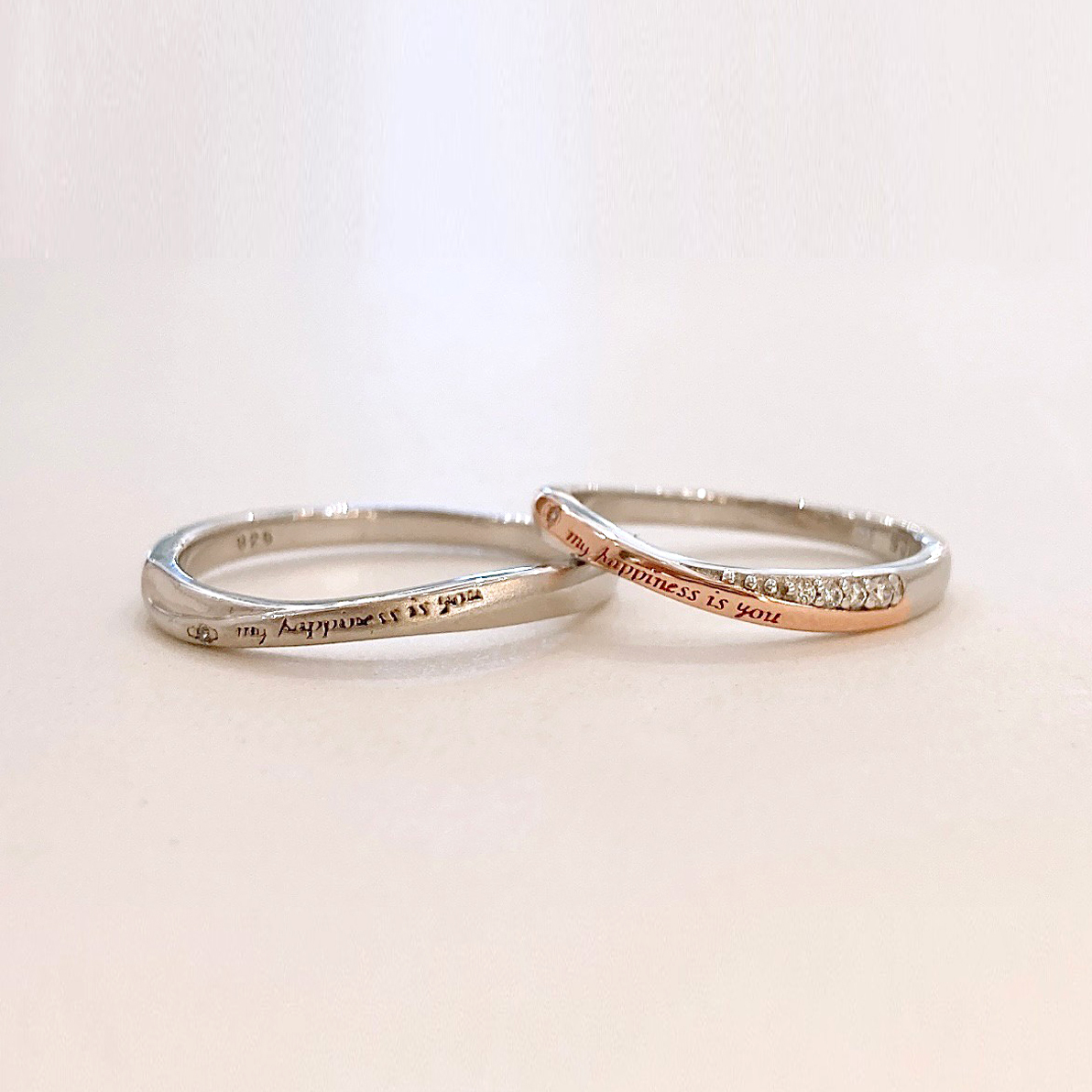 彼此約定 純銀對戒