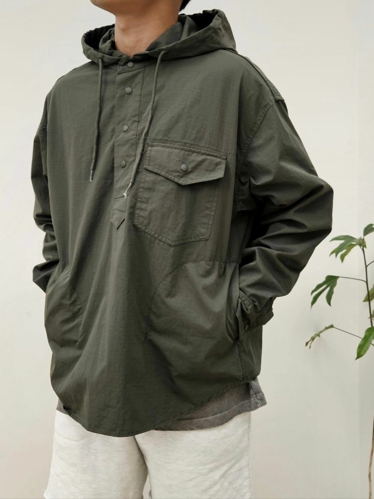 半開胸連帽風褸 SPECTOR-023T