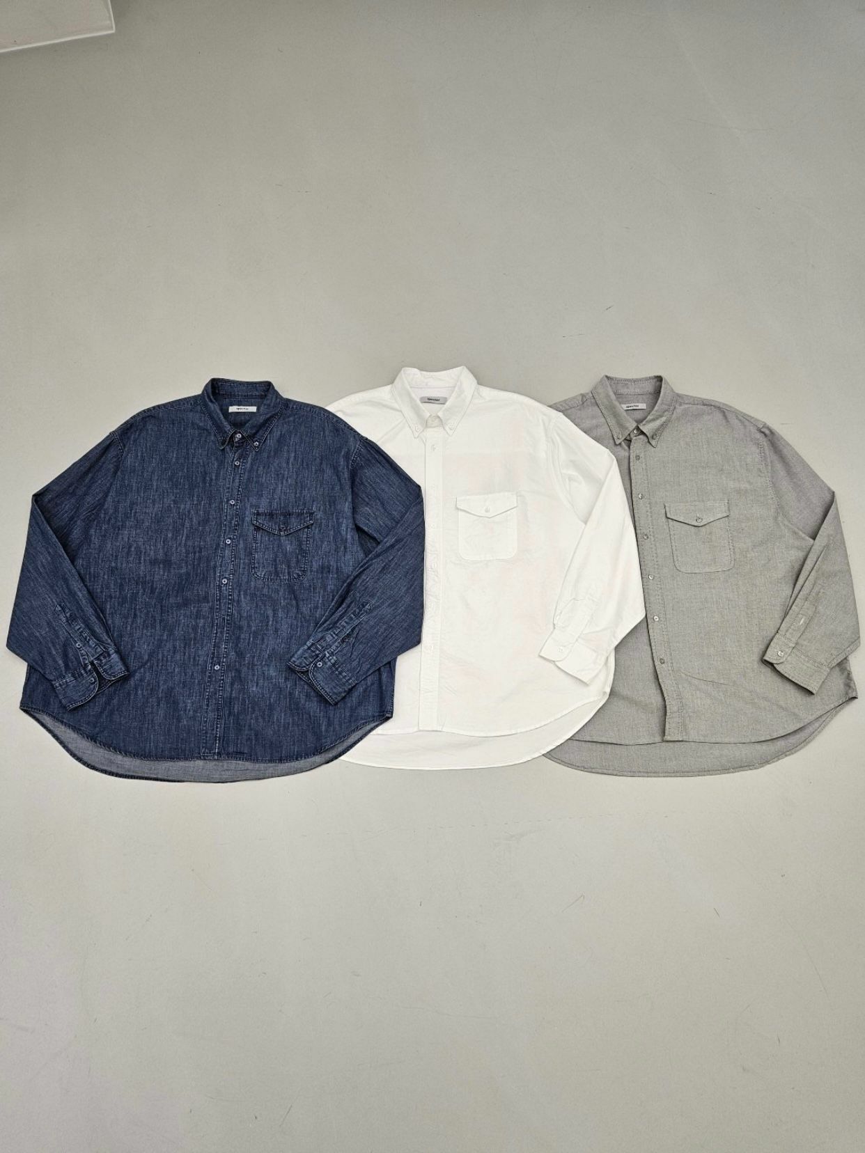 淨色長袖恤衫 SPECTOR-024JK