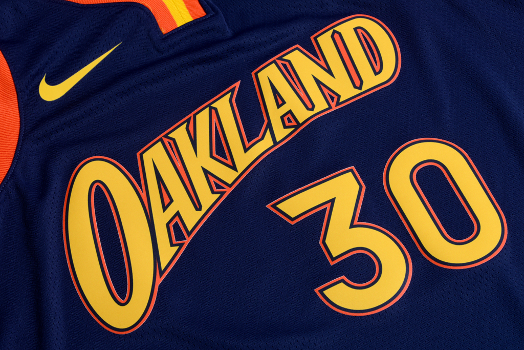 Nike 金州勇士隊 Stephen Curry 城市版 Swingman 球衣