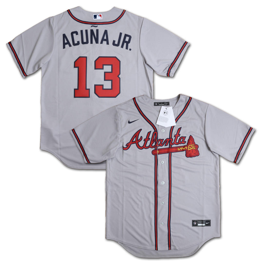 Nike 亞特蘭大勇士隊 Ronald Acuna Jr. 客場 球迷版 球衣