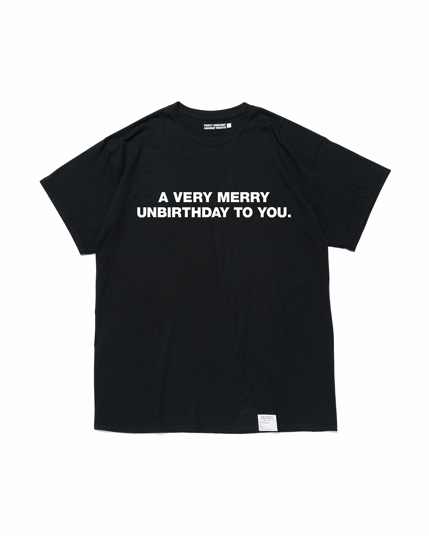 FORTY PERCENT AGAINST RIGHTS SS TEE