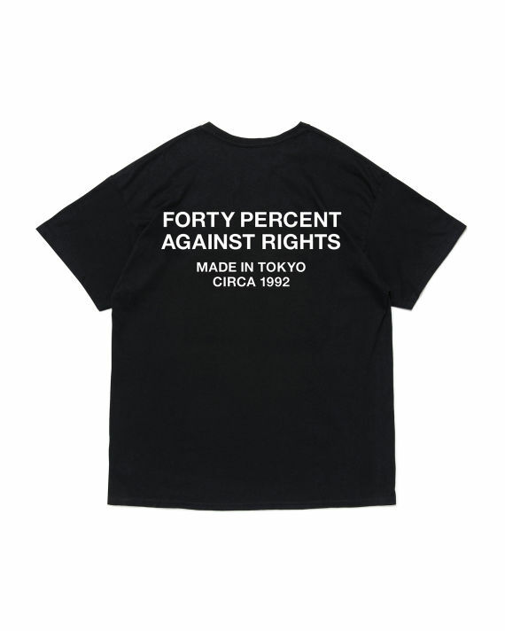 FORTY PERCENT AGAINST RIGHTS SS TEE