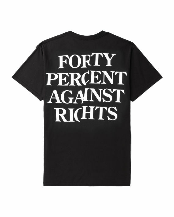 FORTY PERCENT AGAINST RIGHTS SS TEE
