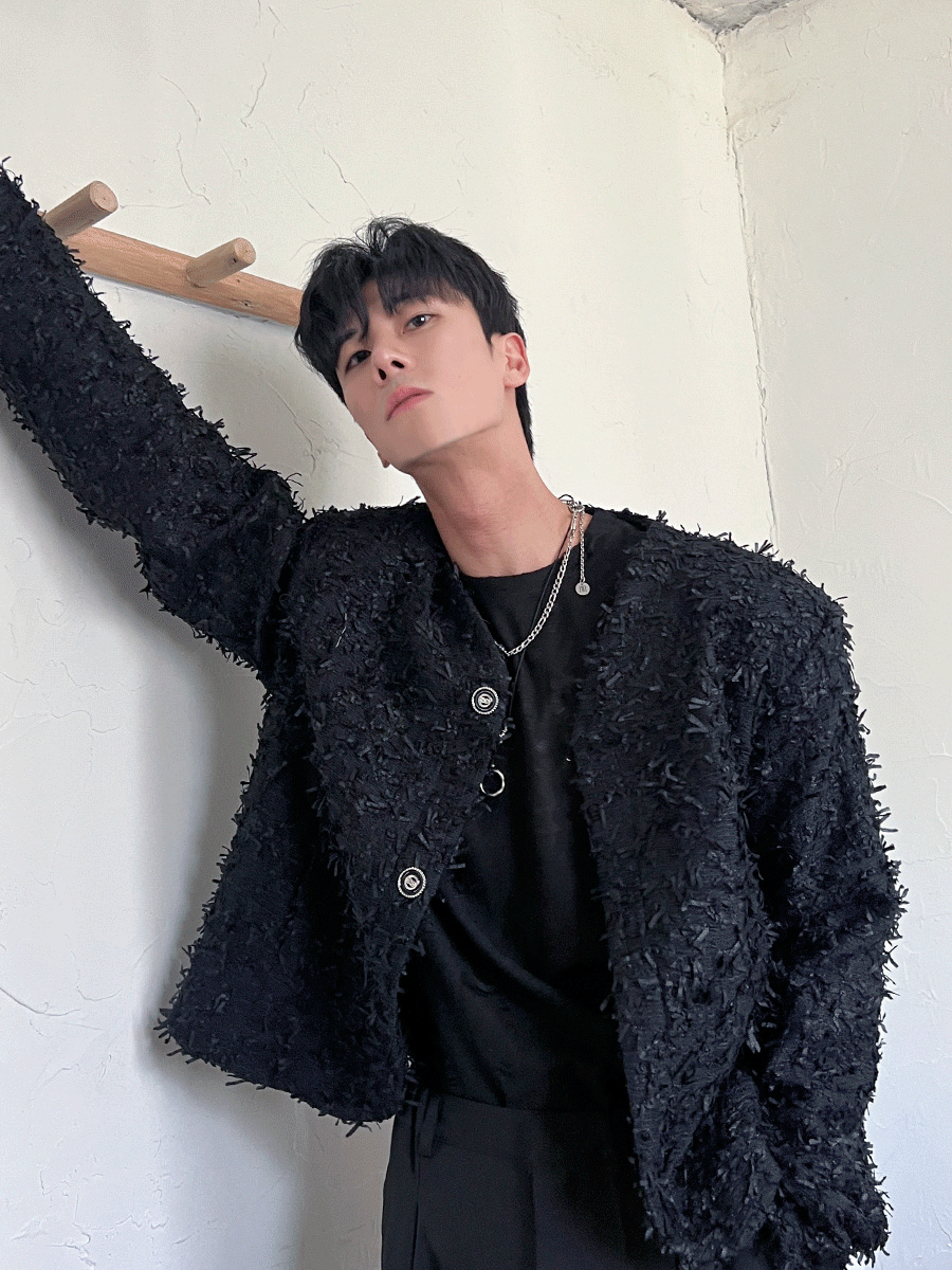 奧迪爾粗花呢夾克