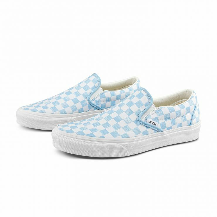 VANS CLASSIC SLIP-ON BLUE WHITE