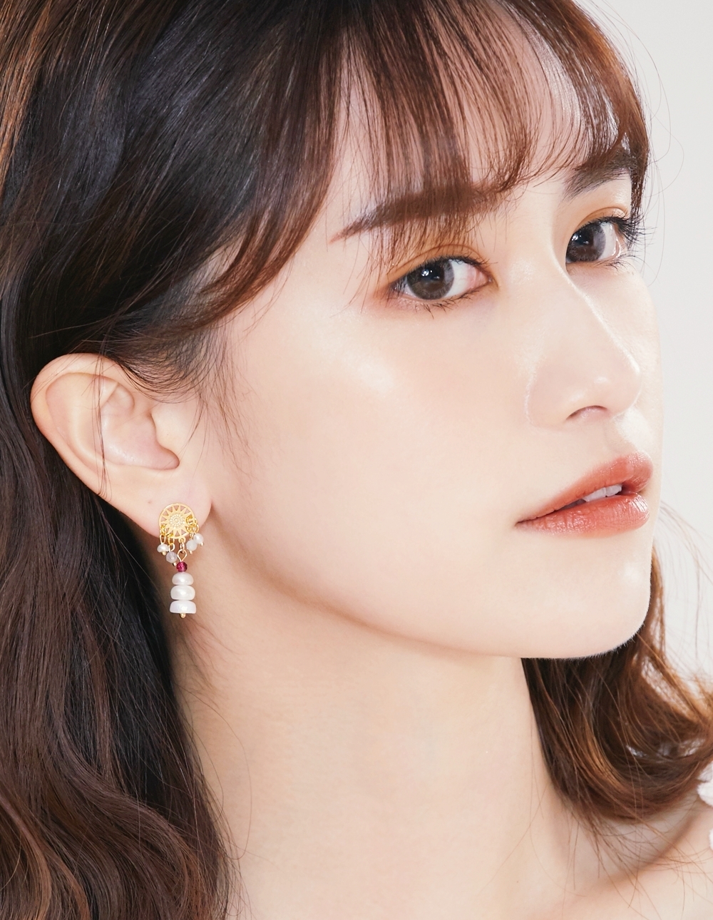 by mii✧日光照耀曼陀珠耳飾