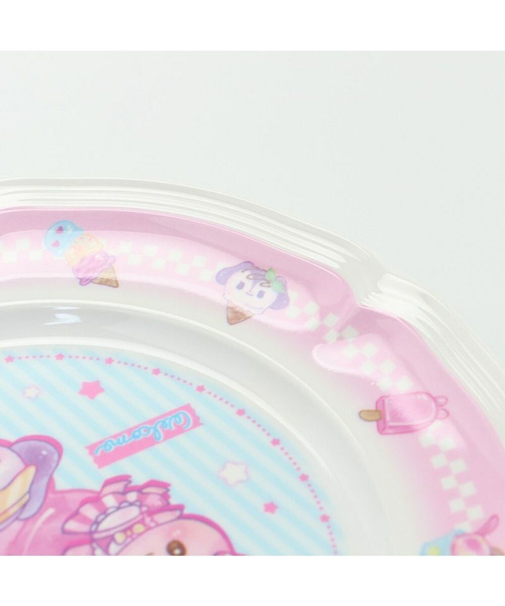 Usamomo萌兔桃桃-餐盤-花紋