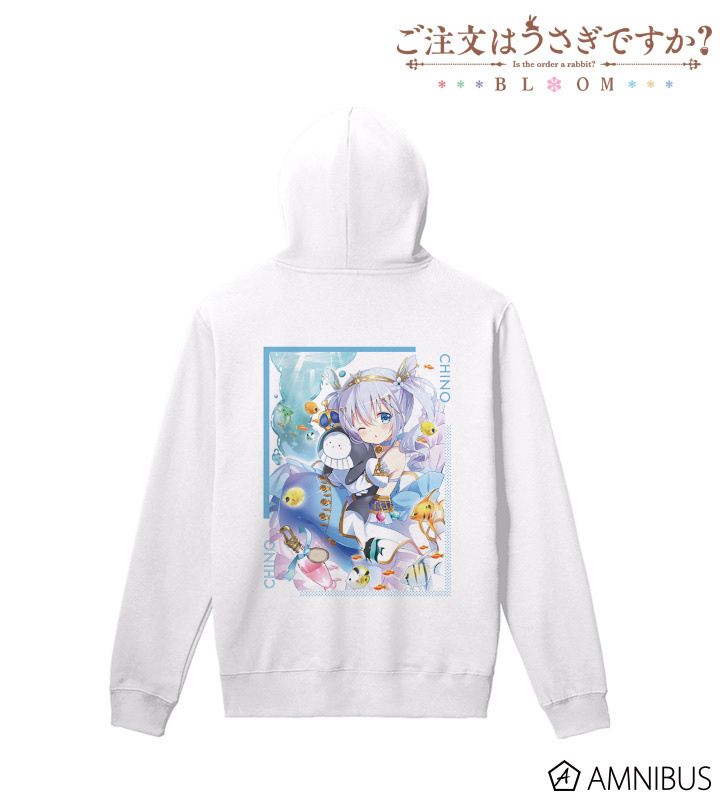 預訂2024/1月 ご注文はうさぎですか？ BLOOM パーカー