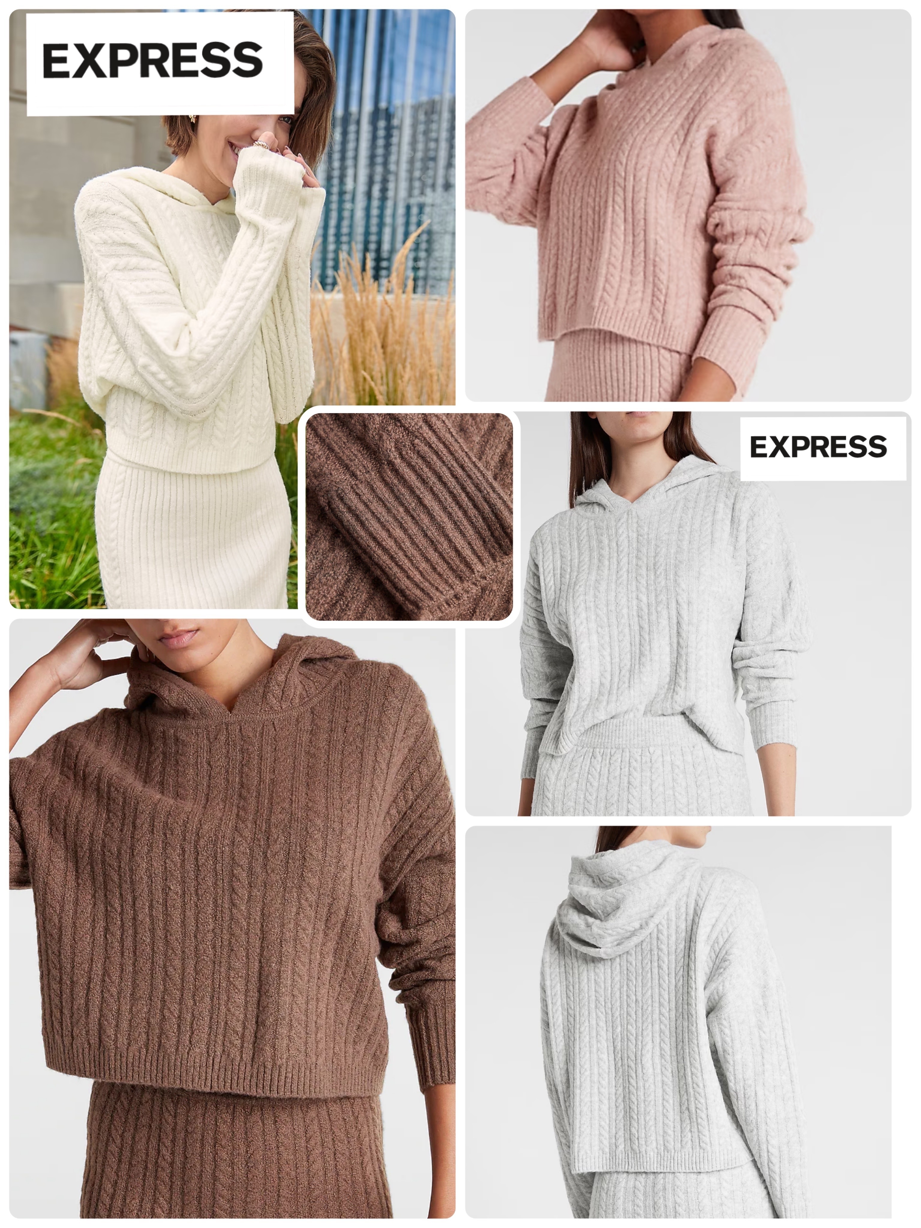 【預購】Express Z090609 有帽冷衫