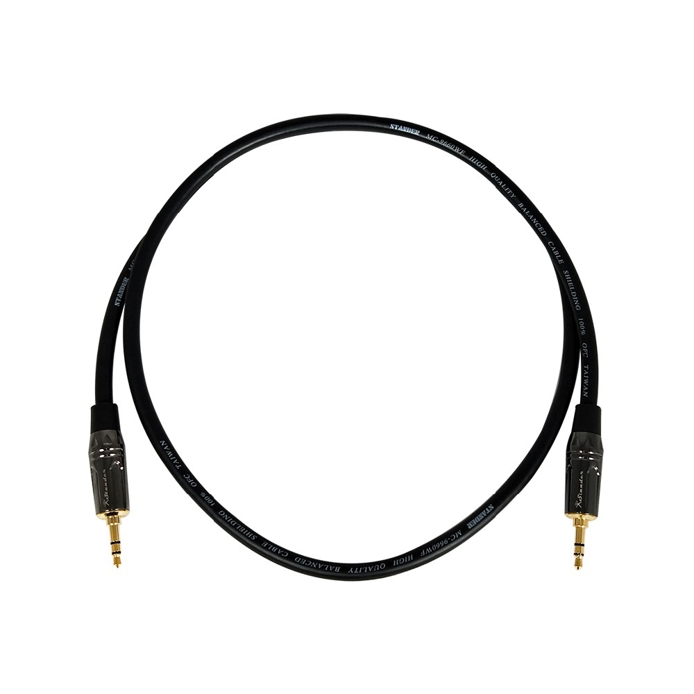 台灣品牌 台灣品牌 / C305 訊號線 mini TRS(3.5)-mini TRS(3.5)(金頭) — 三峽配件 / 週邊｜YA! 玩音樂