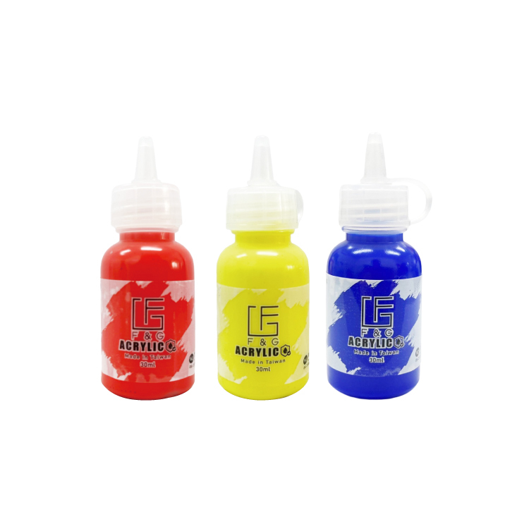 台灣 F&G 壓克力顏料 30ml