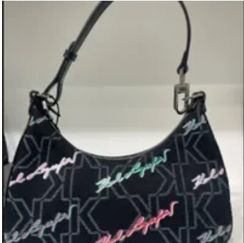 [S] KARL LAGERFELD 23FW3012 K/MONO SIGN SHOULDER BAG,BLACK/SE, 8720744325888 (SKL718)