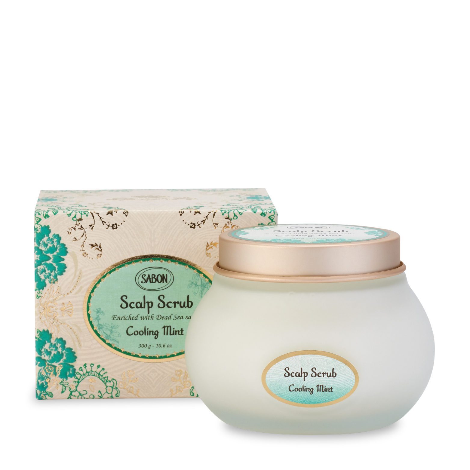 沁心薄荷死海鹽頭皮磨砂膏300g