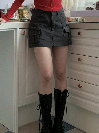 KR 工裝短裙 2 COLORS