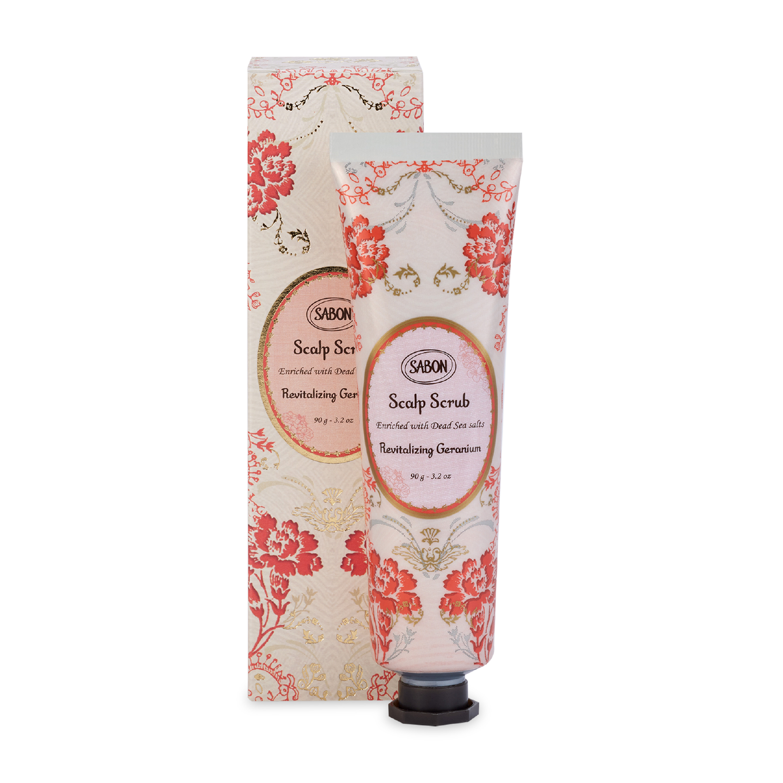 賦活天竺葵死海鹽頭皮磨砂膏90g