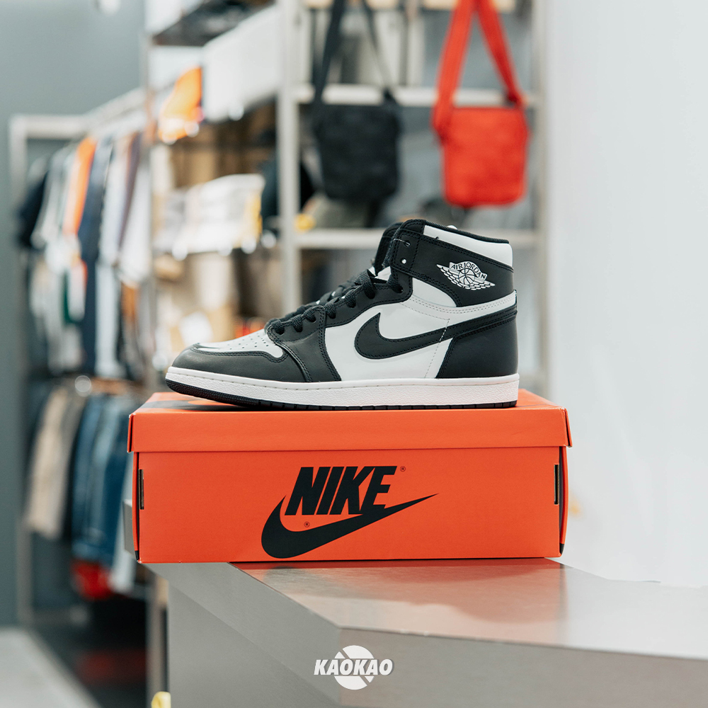 男款 Nike Air Jordan 1 High 85 Black White【BQ4422-001】