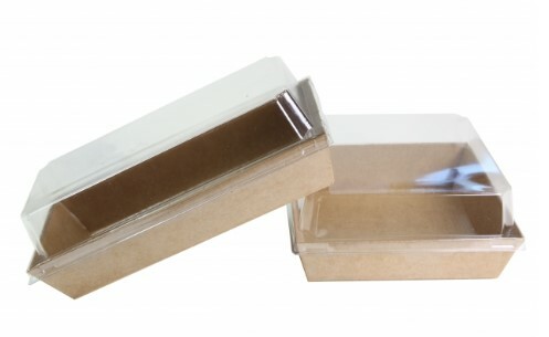 [ 包裝材料 ] 長方型透明紙盒-10入組