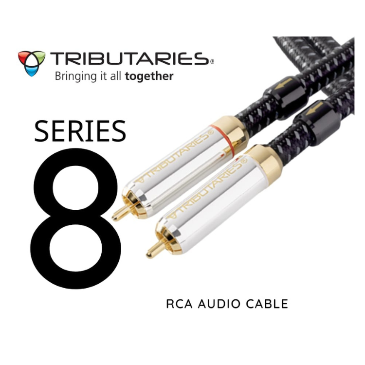 Tributaries 8A MKII 單端模擬音頻接線 (5N LC-OFC線性大晶體無氧銅) (1對)