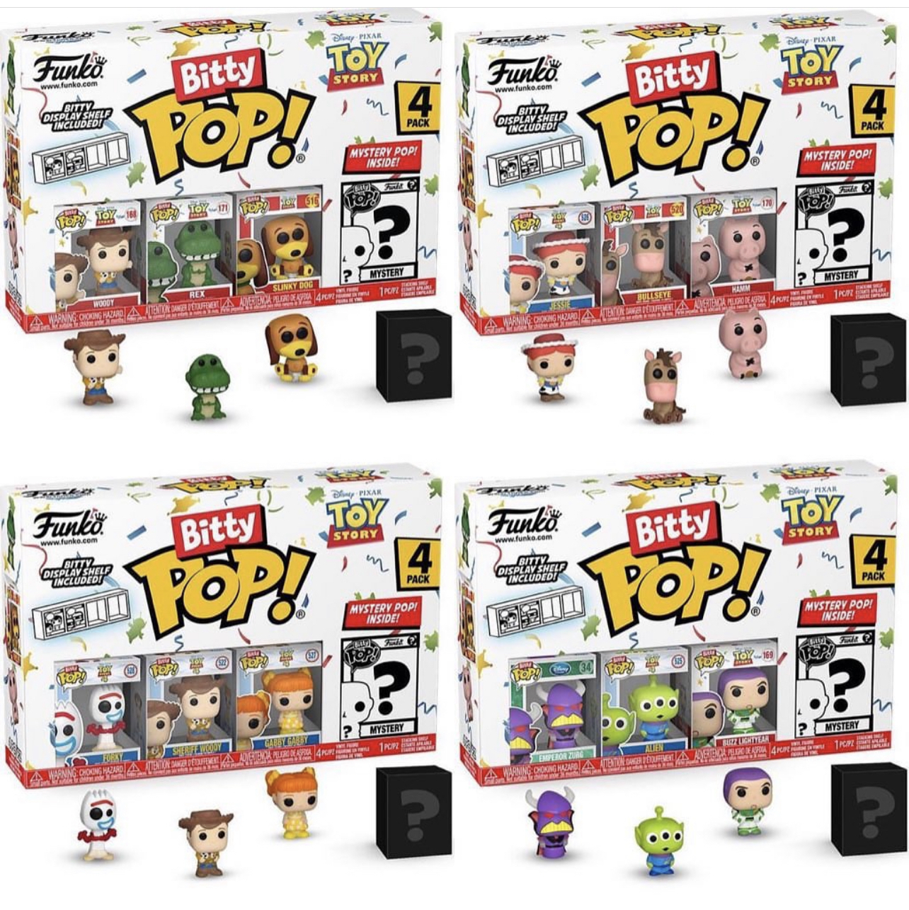 Funko Bitty Pop Disney Pixar Toy Story