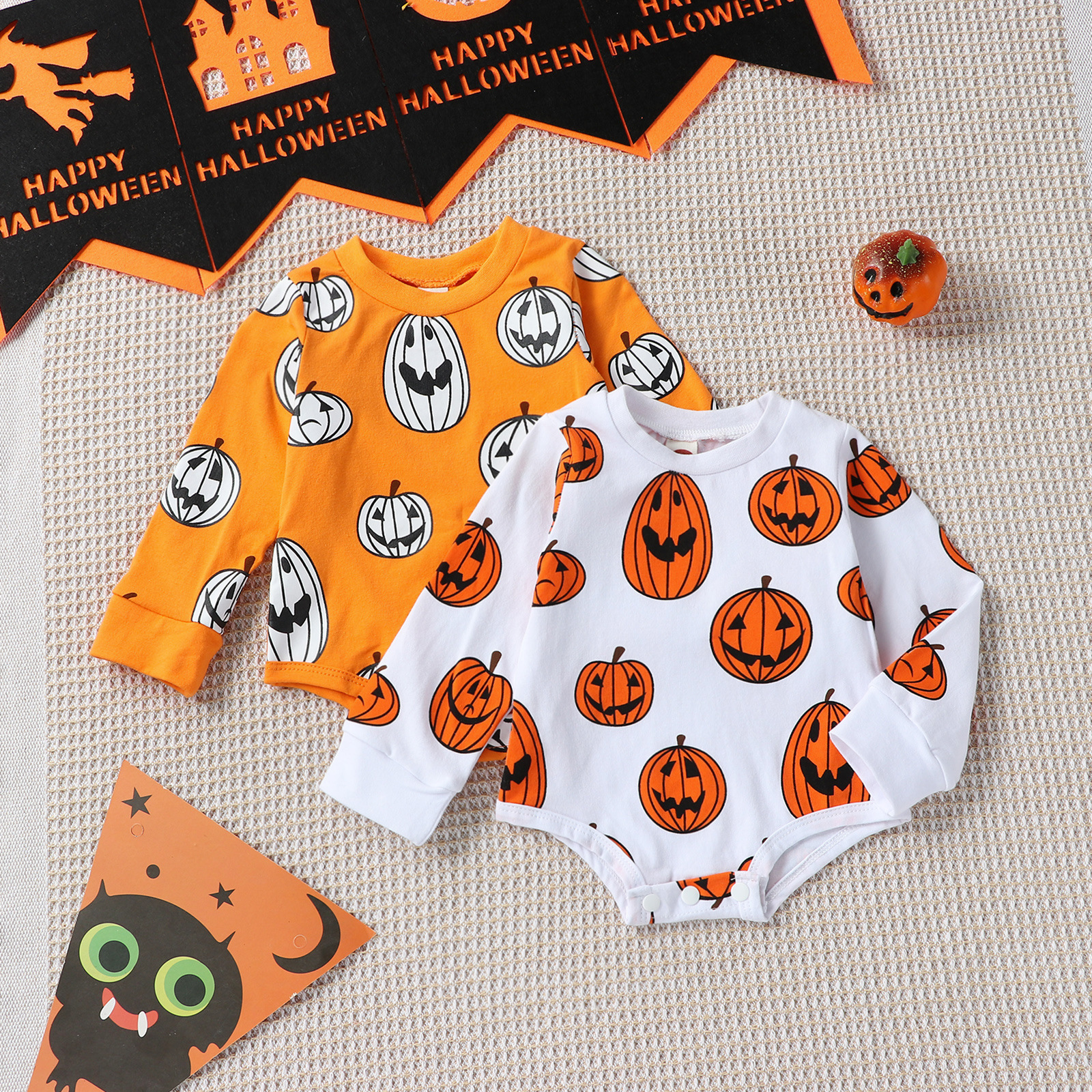 Spooky Pumpkin bodysuit