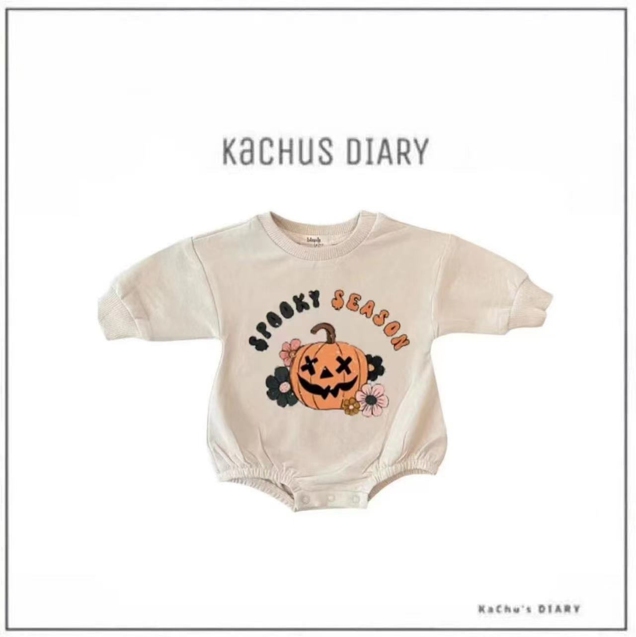 Pumpkin & Ghost bodysuit