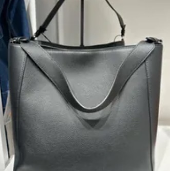 [S] KARL LAGERFELD 22WW3024 K/PEBBLE HOBO,BLACK, 8720092980265 (SKL728)