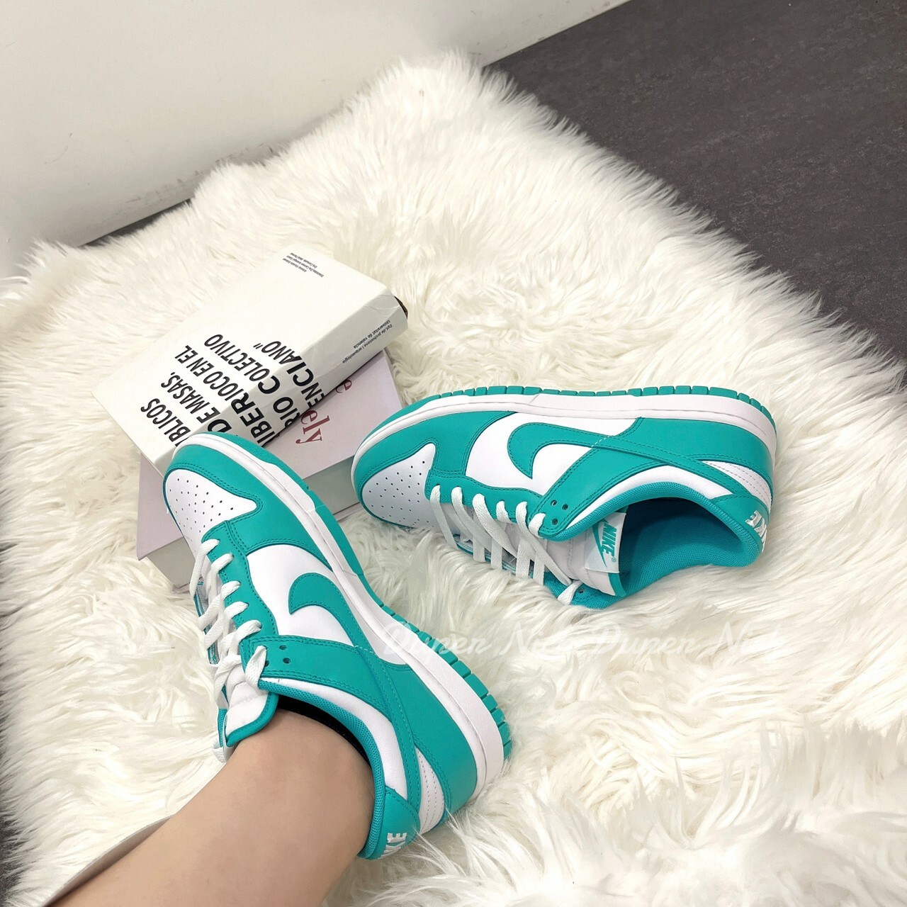 Nike Dunk Low 湖水綠