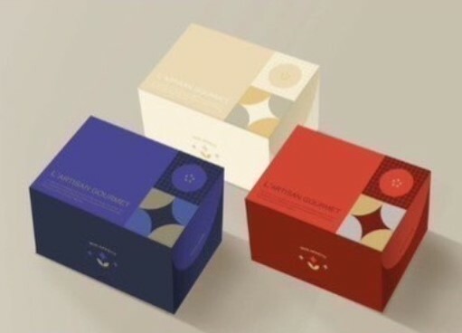 [ 包裝材料 ] GOURMET餐點盒/點心盒(高款-紅色)