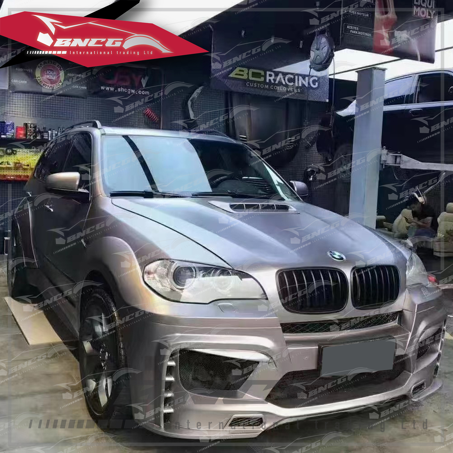 寶馬 BMW SUV系列 X5 E70 FRP 玻璃纖維 前保桿 後保桿 輪弧 側裙 包圍 寬體