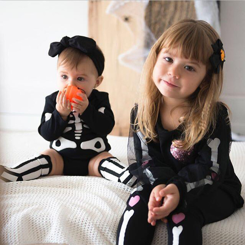 Halloween Skeleton Bodysuit