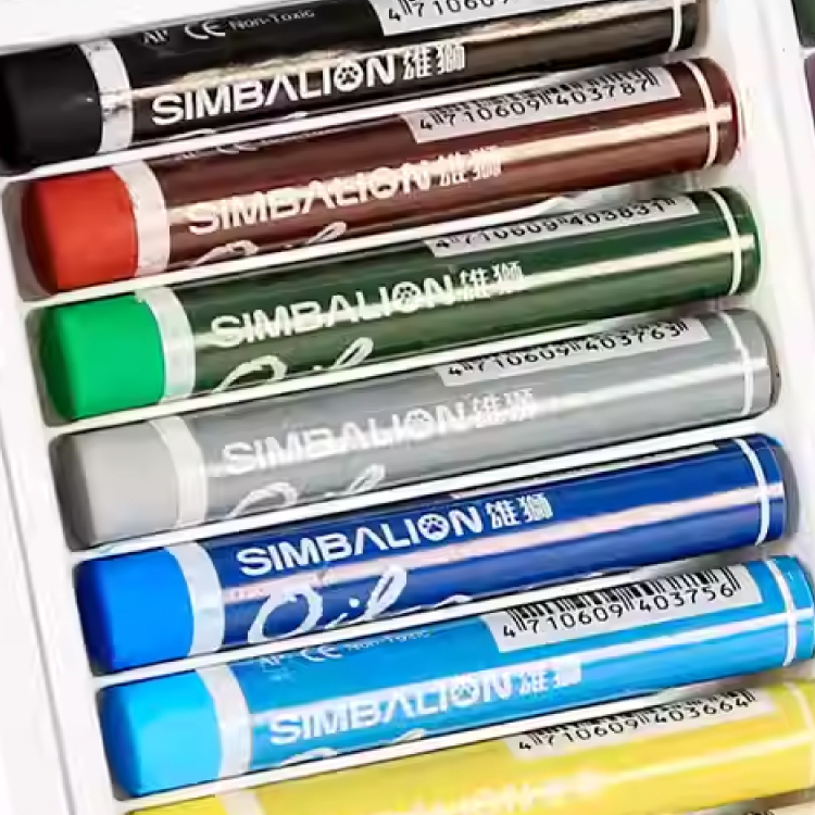 台灣 SIMBALION 雄獅 專家油性粉彩 單支