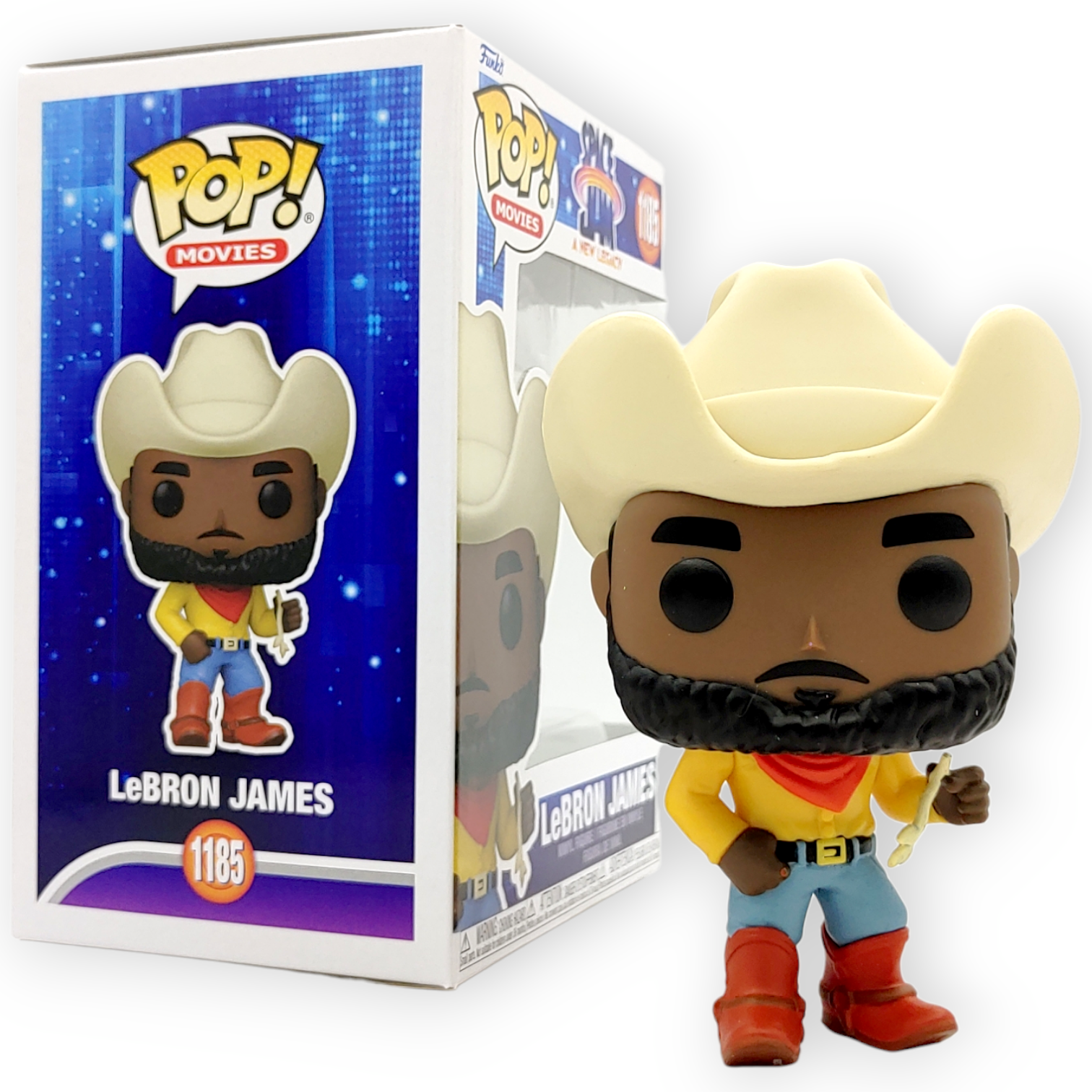 FUNKO POP<太空也入樽2>勒邦.占士(牛仔服) -No.1185